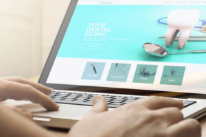 Modern clinic interior illustrating dental website cost factors in 2026.